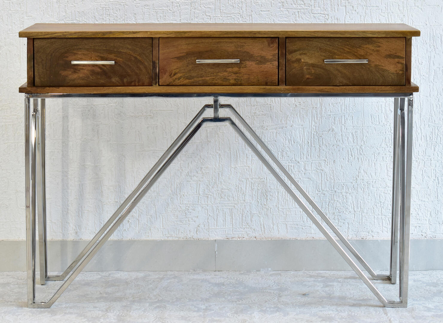 Console table brown